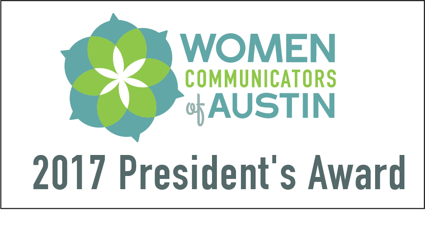 Women Communicators of Austin 2017 President's Award