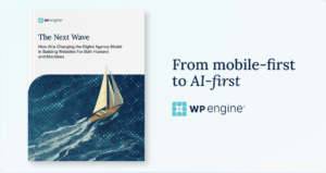 Thumbnail of WP Engine's AI Agency Trends Report